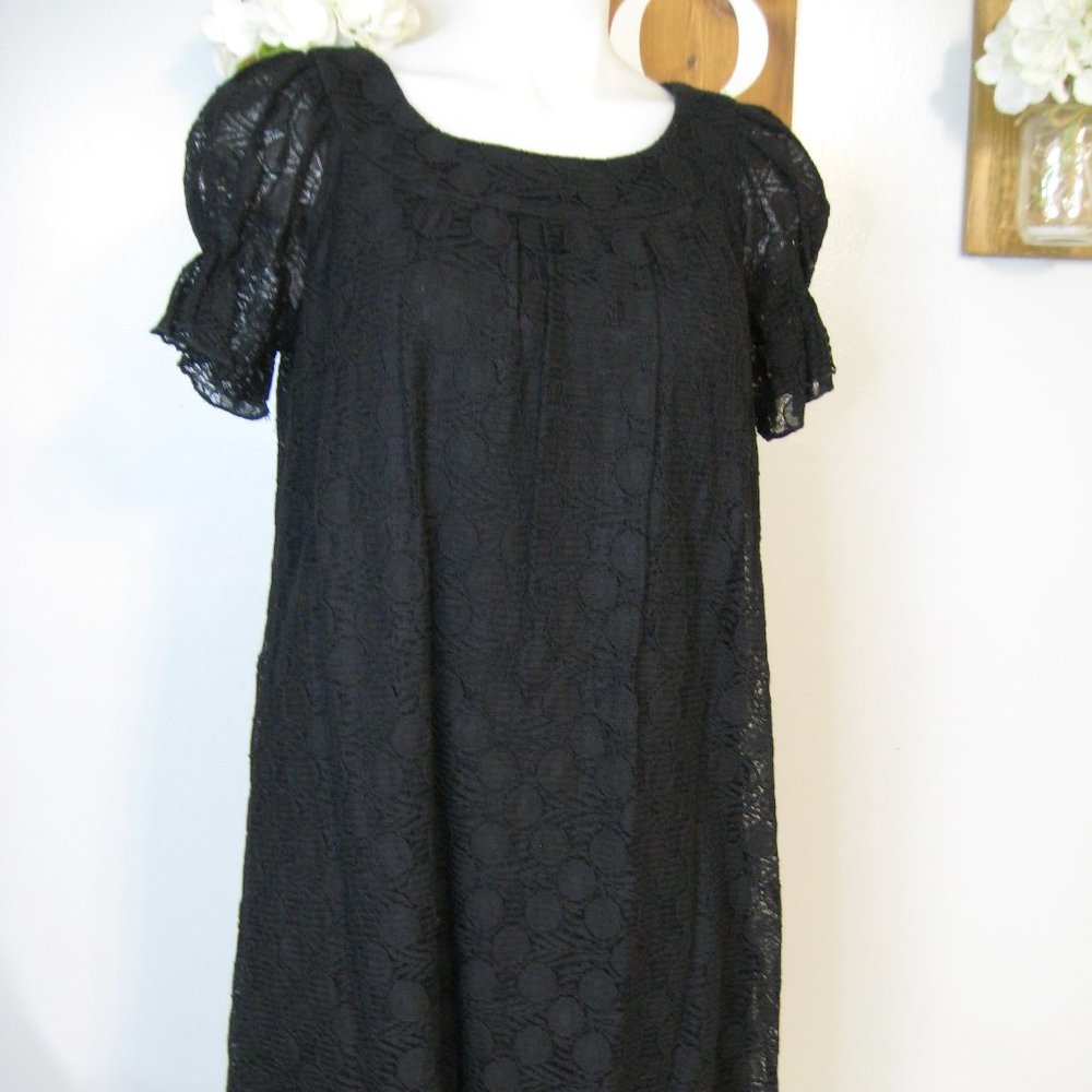Madison Leigh Black Lace Dress